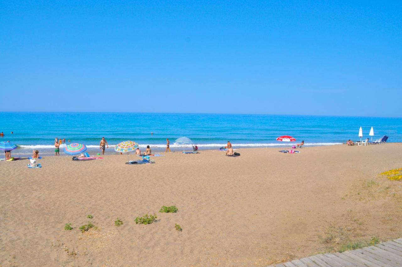 Natalia Apartment B With Panoramic Sea Views Of Agios Gordios Bay Dış mekan fotoğraf
